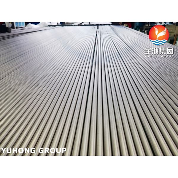 Tubo sin costura de titanio puro ASME SB338 Grado 2 Ti2 UNS R50400