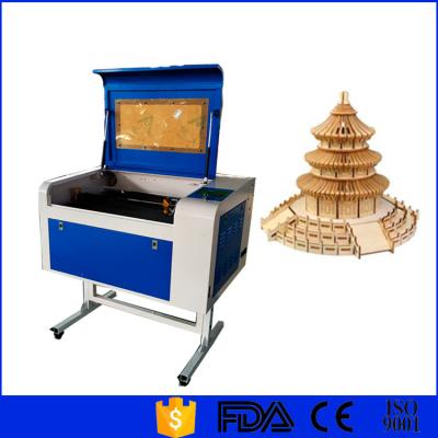 Paper Leather 60 Watt CO2 Laser Engraver Machine Circulating Water Cooling