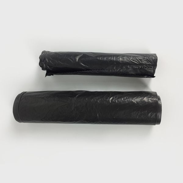 Black Bio Compostable Waste Bags 1 Or 2 Sides Printing Anti Corrosion