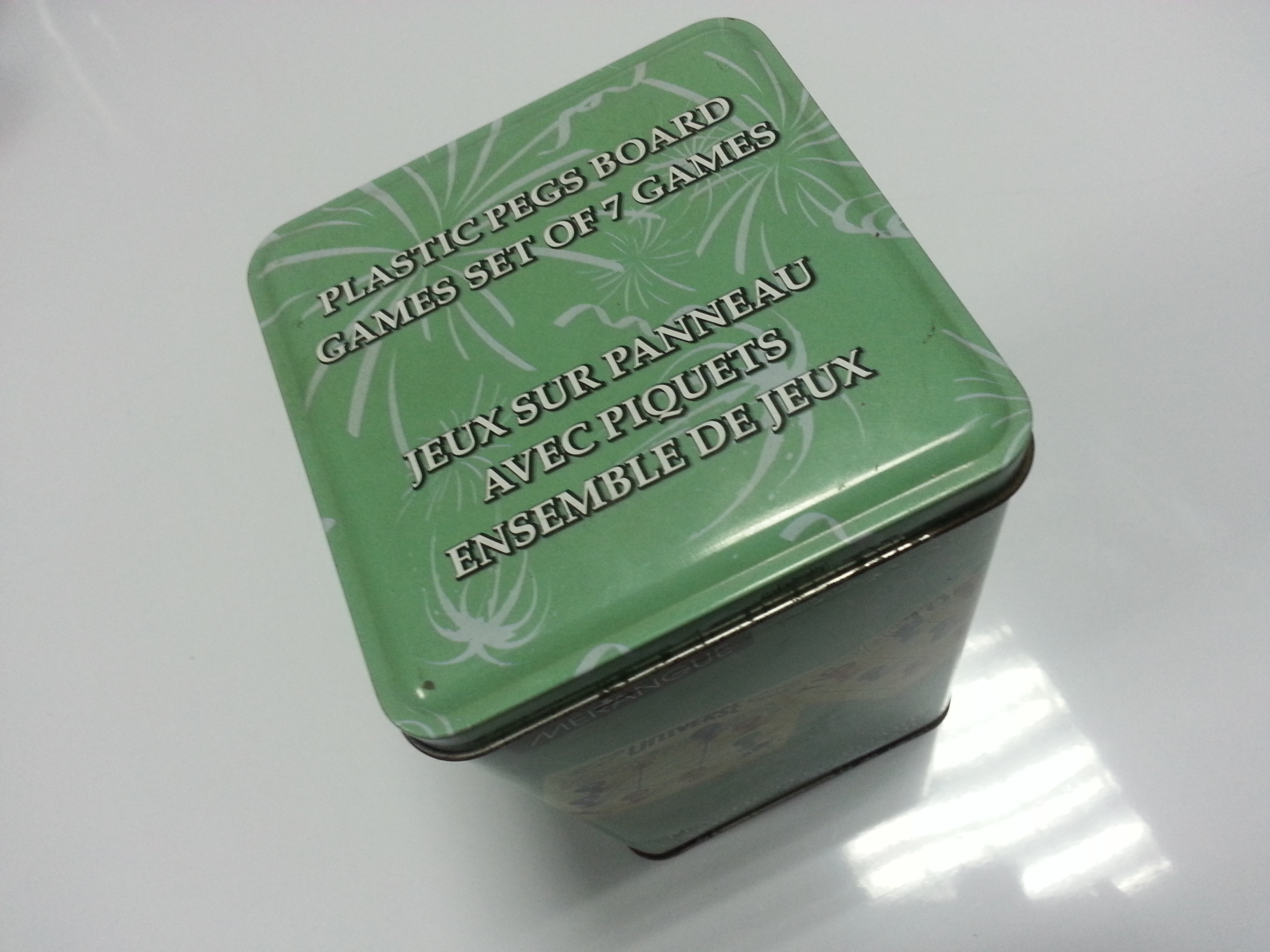 Metal олов подарка Tinplate пустые для чая/специй/печенья, высота смогите быть отрегулировано