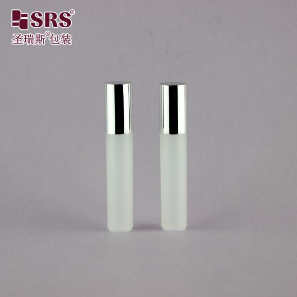 3ml Empty Cosmetic Factory Roller Steel Ball Eye Serum Sample Bottle Plastic