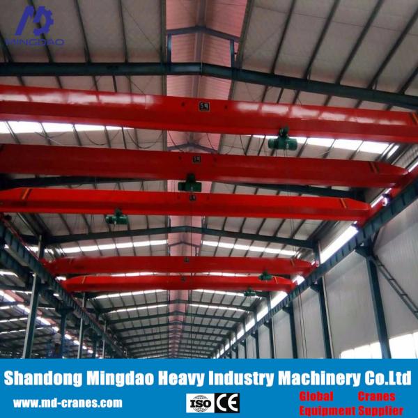 0.5ton-32ton Singel Girder Overhead Bridge Crane with Pendent Button or Remote Control Mode