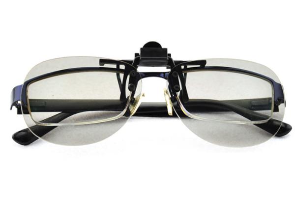 Unisex Adult Polarized 3D Clip-on Glasses RealD for Theatre Eyewear