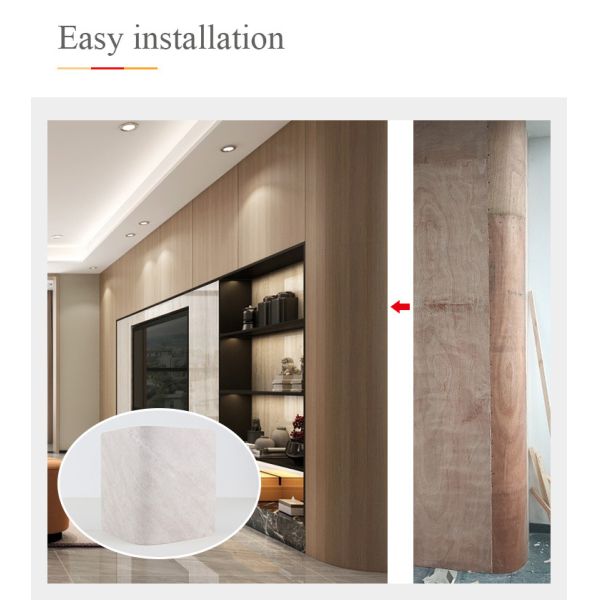 Soundproof Acoustic Fabric Bamboo Fiber Wall Panel ECO Friendly