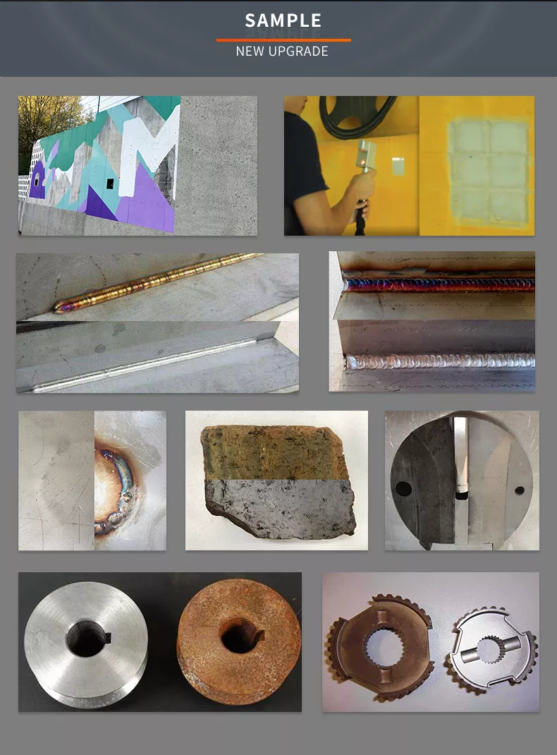 Backpack Pulse Laser Cleaner For Metal Rust Oil Paint Removal