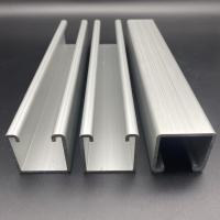 Fabricación de canales de soporte de aluminio 41x41 41x21 para sistemas de montaje solar