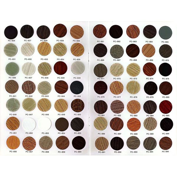 Customizable Color PVC Screw Cover with Matte Solid or High Gloss Finish for Furniture Surface Repair