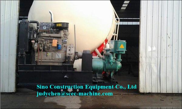 45cbm Heavy Duty Semi Trailers Bulk Cement Powder Tank Semi Trailer Vehicle