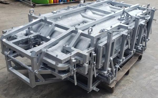 Résistance aux UV/à haute température OEM Roto Aluminium Mould pour outils en plastique moulé à la rotation
