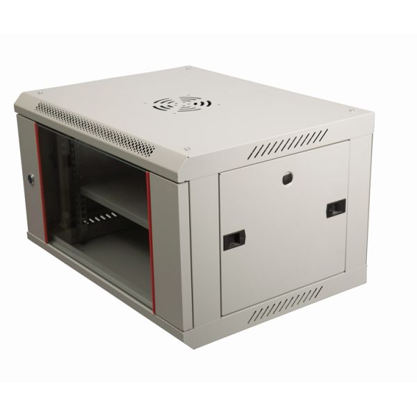 1.5mm Installation Beam Wall Cabinet for Stocked 19 inch Wall-mounted Server Rack
