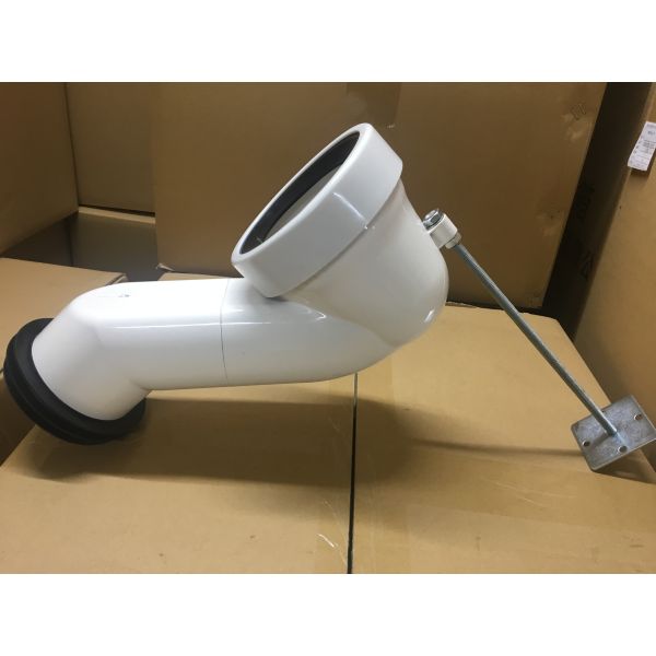 Durable Odorless Toilet Drain Pipe , Waste Pipe For Toilet Installation