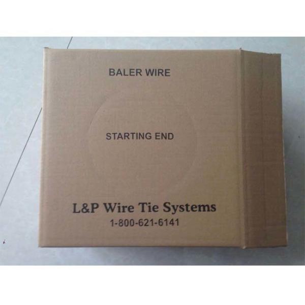 Recycling Industry Oxide Black Annealed Baling Wire 9 Gauge Steel C1018