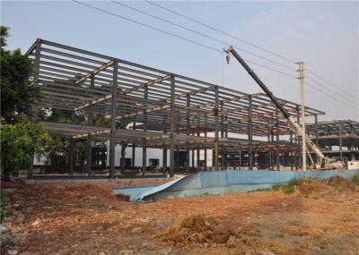 Oficinas de aço pré-fabricadas de 2 andares, construções de aço do pacote 100~150 km/h