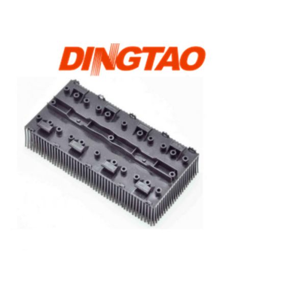 131241 Black Nylon Bristle Block For Lectra Vector FX Q25 Parts , 20505000 GT7250 Cutter
