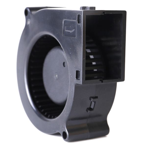 Dc 12v 24v 75mm Centrifugal Fan 7530 2pin Efficient Cooling for Air Purification High Pressure Plastic Blower Fan