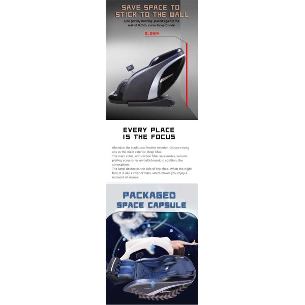 15 Mins Capsule Massage Chair Knocking 3D SL Electric Recliner Chair With Massage Odm