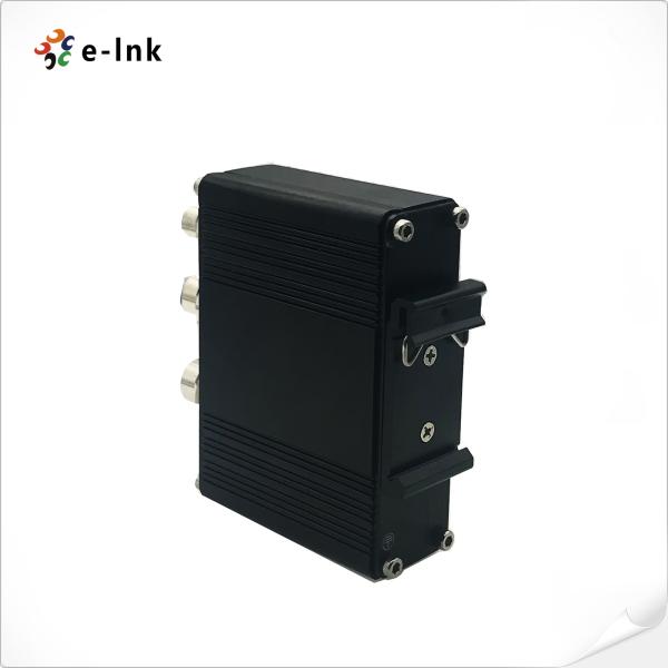 EN50155 Industrial 1-port 10/100/1000 PoE Injector with 30W output, M12 connector