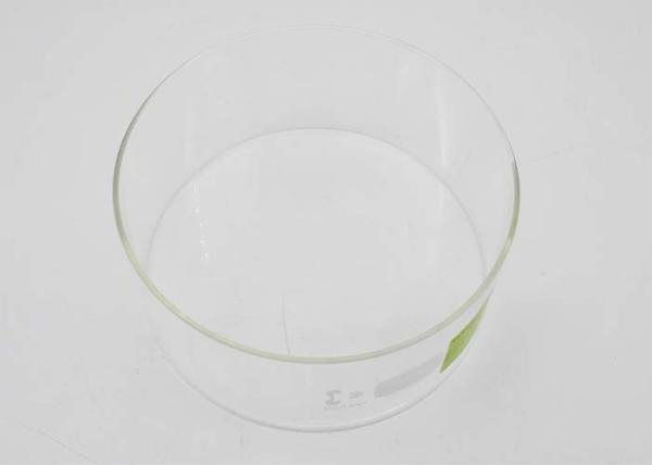 IEC 60335-2-25 Clause 3 Cylindrical Borosilicate Glass Vessel Diameter 190mm