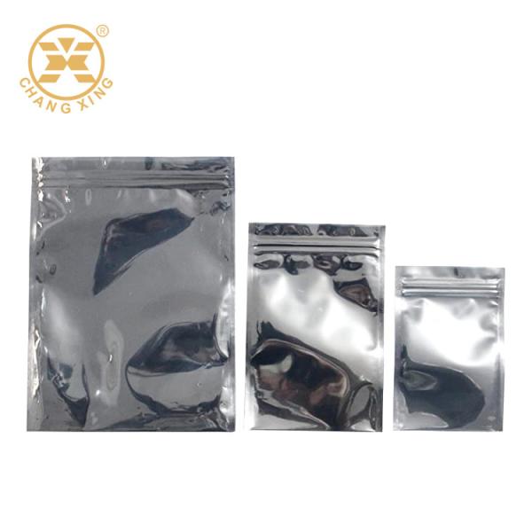 Gravure Esd Zip Lock Electronic Packaging Bag ROHS For Electronic Components