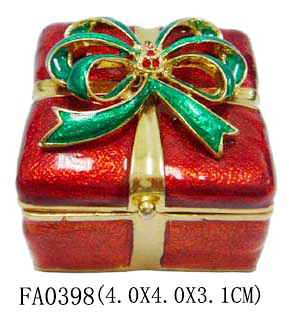 2014 Newly Design Lovely Christmas Jewelry Box For Ladies Gift