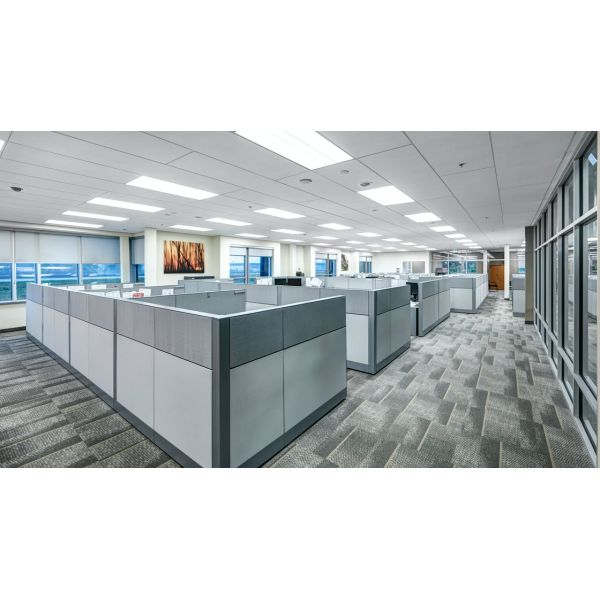 PVDF Galvanized Steel Ceiling Panels Concealed Square Edge Perforated Pattern