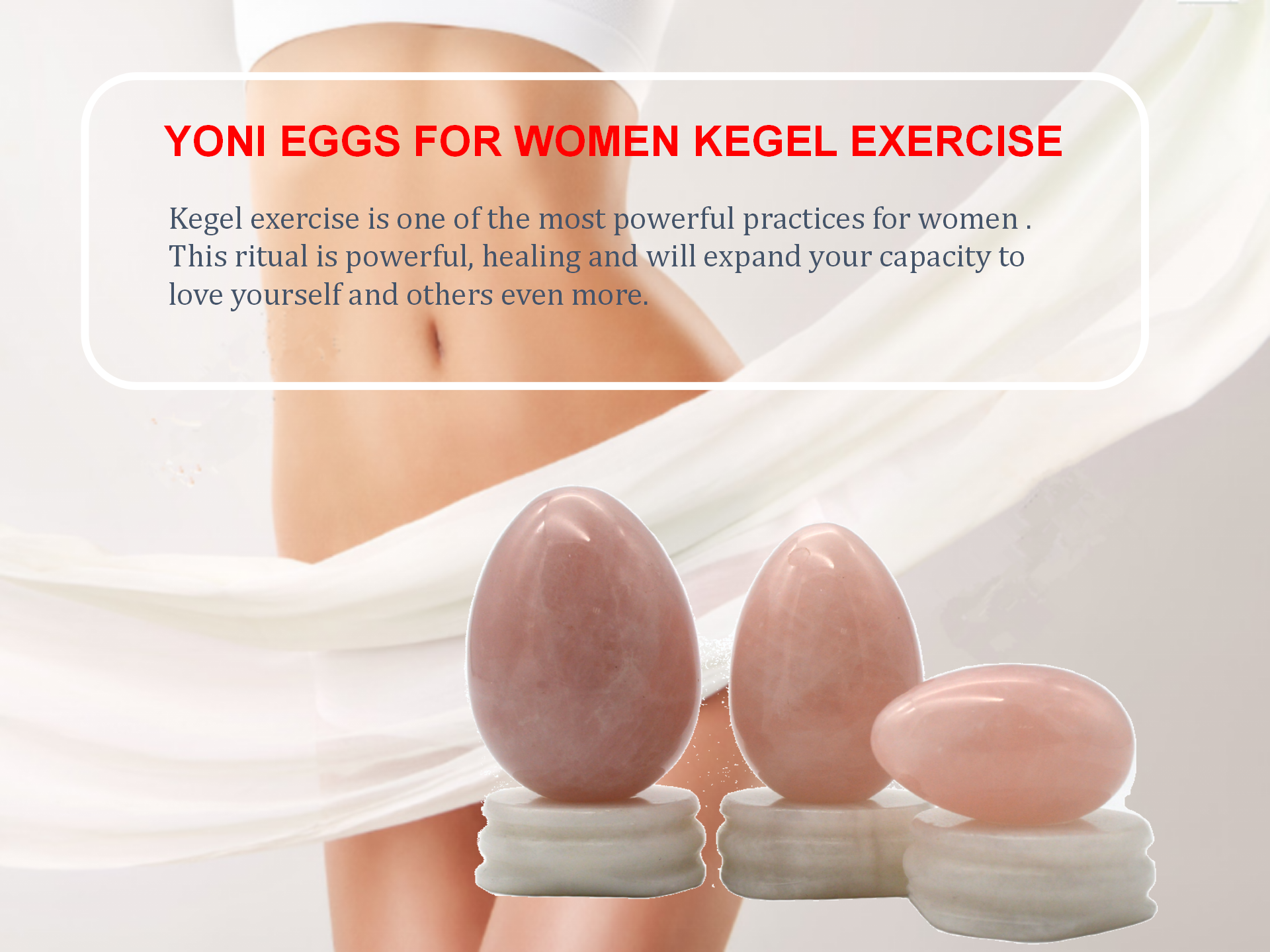 Avaiable Logo Terahertz Gua Sha Stone Massage Tool for Energy and Silver Yoni Egg Sex Self-Care Essential