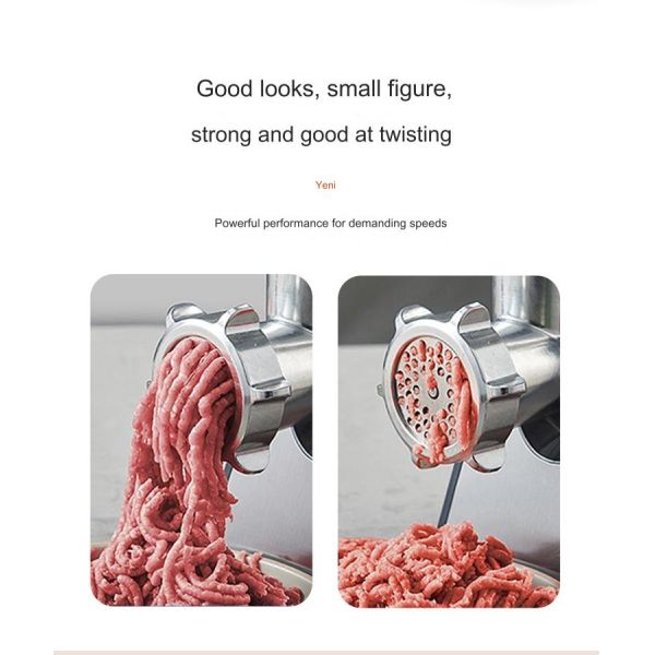 Powerful Household Meat Grinder 21L Meat Slicers Machine for Kitchen Meat Processing
