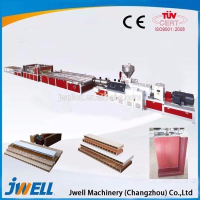 Ligne utile de haute qualité d'extrusion de panneau de porte de WPC/PVC/extrusion en plastique