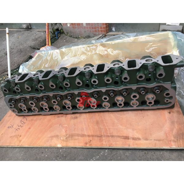 KOBELCO Excavator Engine Parts 6D34 Cylinder Head ASSY , SK350-6 Excavator Components