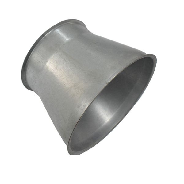 Industrial Dust Collection Reducer , Galvanized Steel, Dust Extraction Pipe