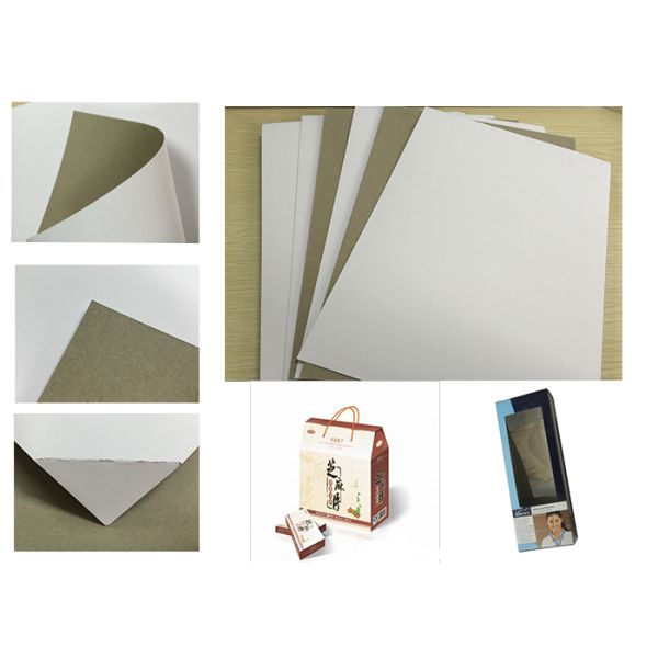 250gsm 0.31mm Printed Cardboard Sheets , Recycled Mixed Pulp A4 Cardboard Paper