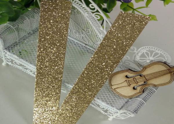 Diy Christmas Decor Gold Glitter Letters , Wedding Party Glitter Alphabet Letters