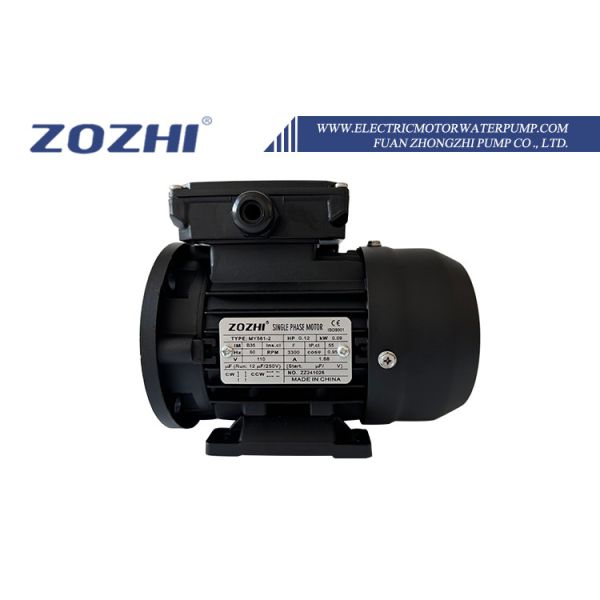 Single Phase Capacitor-run Induction Motors 0.09kw 0.12hp In Agricultural Fields