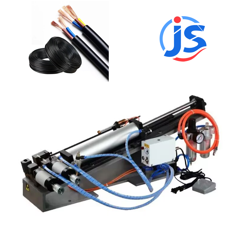Small Semi Automatic Stripping Machine Aluminium Wire Cutter and Stripper Machine