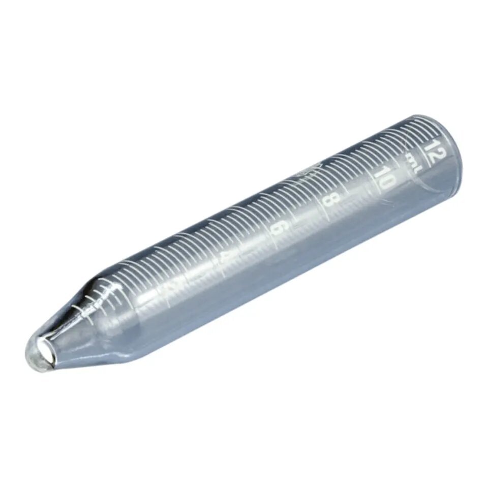 Centrifuge Tube Graduated Conical Bottom Chemistry glassware Borosilicate 3.3 Glass Empty Glass Transparent Radical Small Tube.