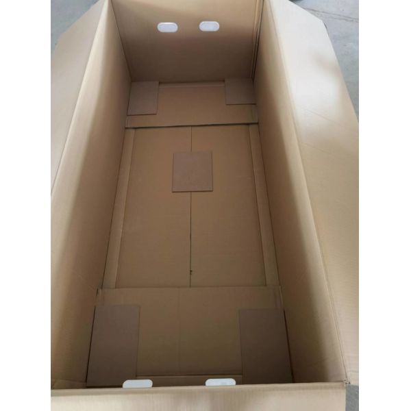 Structure Freestanding Tub Acrylic Massage Whirlpool Bathtub with Handles and Headrest
