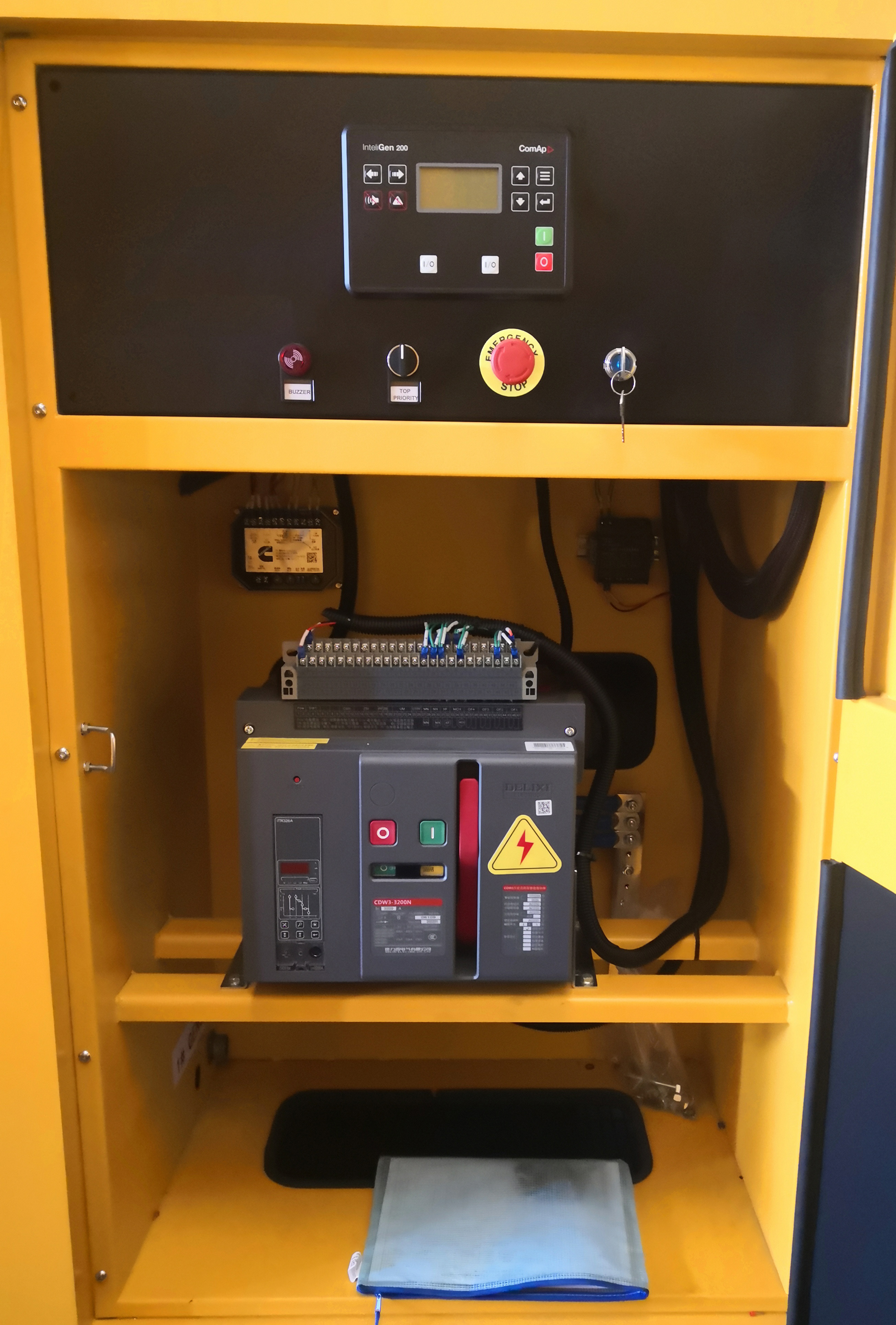 Раздатчики генератора энергии Cummins с электрическим альтернатором 1125 KVA Stamford