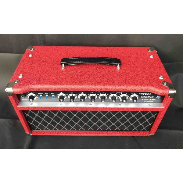 2024 HOT!!! Dumble #002 Version Clone SSS20-Steel String Singer SSS Tube Amp Head 20Watt in Suede Brown with Original Knobs