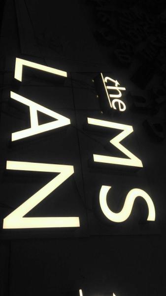 Illuminated 3D Front Lit Channel Letter Sign 30-50mm For Office Decoration