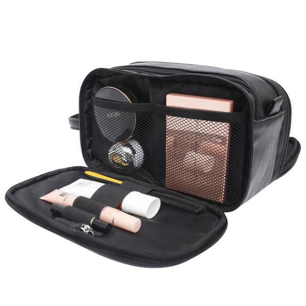 Ventes chaudes Hommes kits de toilettes étanches sac fermeture à glissière de voyage