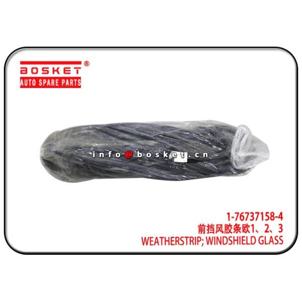Windshield Glass Weatherstrip For ISUZU 10PE1 CXZ81K 1-76737158-4 1-76737134-0 1767371584 1767371340