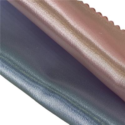 75D/36F Blackout Sustentável RPET Satin Fabric GRS Certificado para roupas de cobertor de bebê