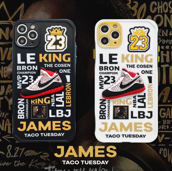 Sports Logos James Sneaker Phone Cases 3D Toy Shock Free For IPHONE 12