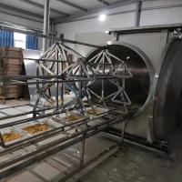 secador Tray Drying Oven industrial del vacío de la microonda de la fruta tropical 2450MHz