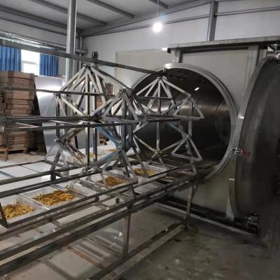 secador Tray Drying Oven industrial do vácuo da micro-ondas do fruto 2450MHz tropical