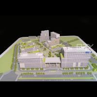 HUAYI 1/300 Architecte modélisateur paysage parc industriel
