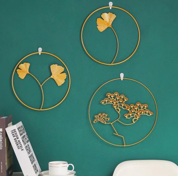 Europe Metal Light Luxury Wall Decoration