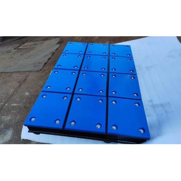 Customized Anti Impact Marine Fender Pad Uhmwpe / Hdpe