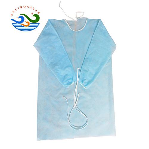 35g Non Sterile Disposable Isolation Gowns with Hood