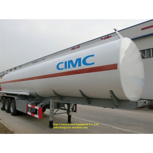 Sinotruk Diesel Propane Tank Trailer Propane Transport Trailers With Tri Axle